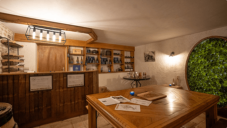 Notre caveau de dégustation dédié aux grands vins de la Côte chalonnaise